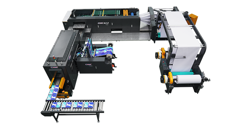 A4復(fù)印紙雙回旋刀切紙機(jī)令紙生產(chǎn)線